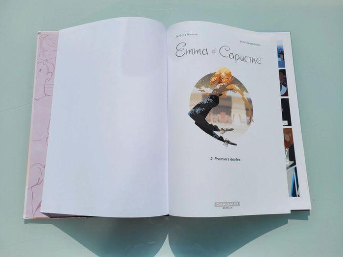 Tomes 1 et 2 BD Emma et Capucine - photo numéro 5