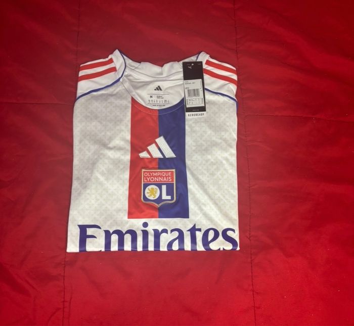 Maillot olympique lyonnais 2025-26 domicile blanc M - photo numéro 2