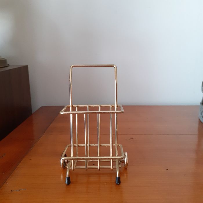 Petit Chariot-présentoir pour sachet rince-doigts - photo numéro 5