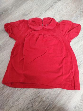 Tee shirt rouge Kiabi 8 ans
