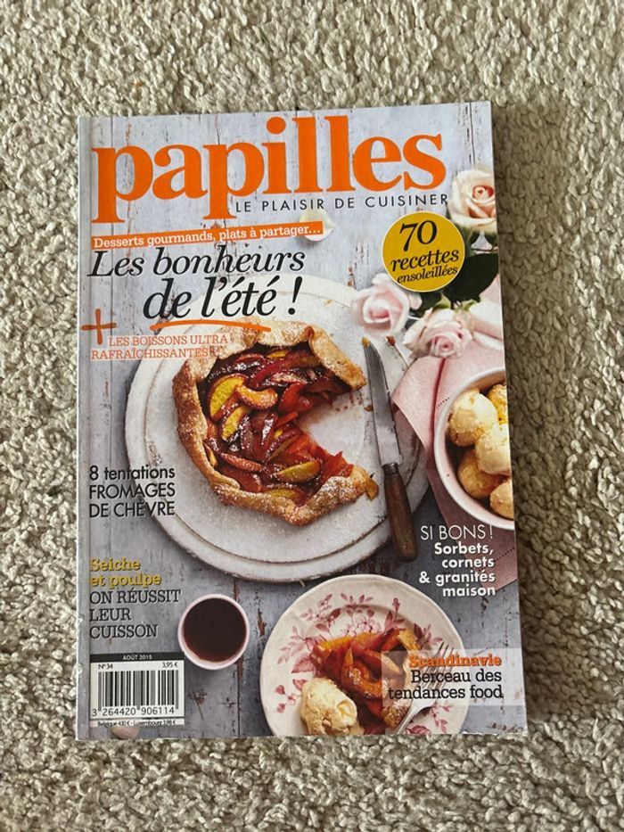 Livre cuisine papilles
