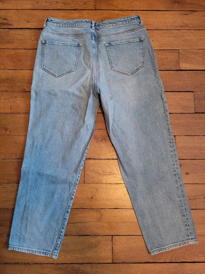 Jeans mum taille haute - Cache Cache - 42 - photo numéro 3