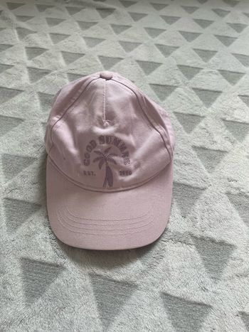 Casquette, Lila, palmiers