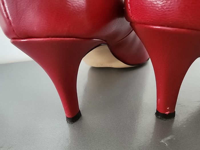 Escarpins rouges, San Marina, pointure 37 - photo numéro 8