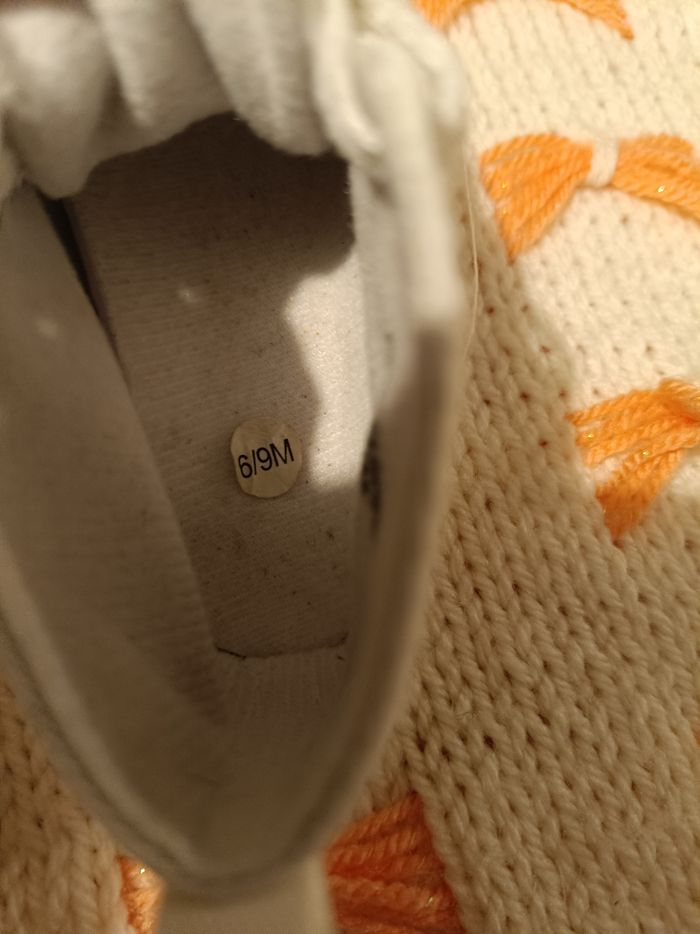 Petites baskets bébé fleuries – 6/9 mois - photo numéro 5