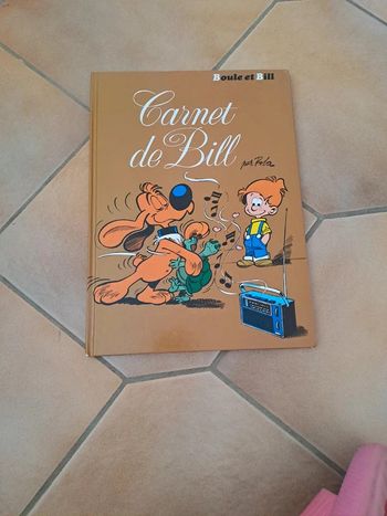BD boule et Bill :carnet de Bill