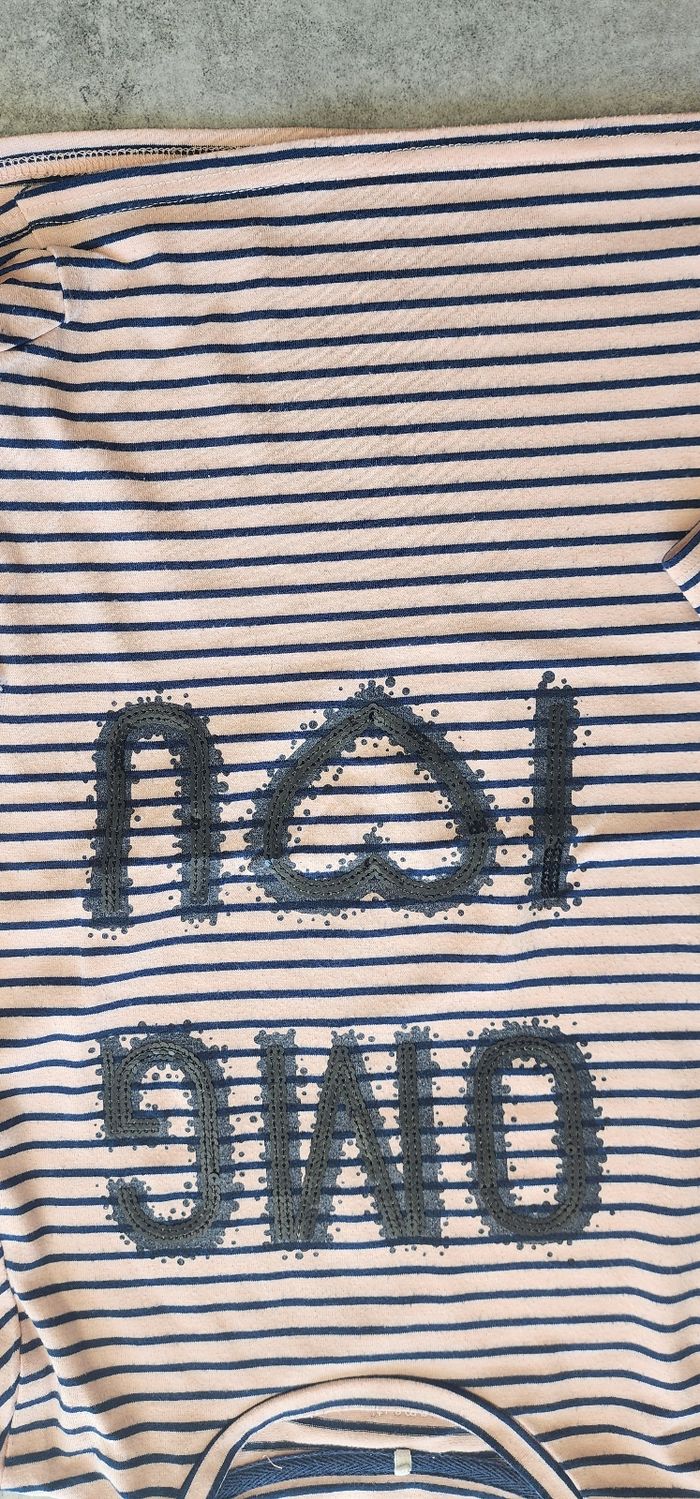 Lot de 2 tee-shirts Ml fille 8/10 ans - photo numéro 3