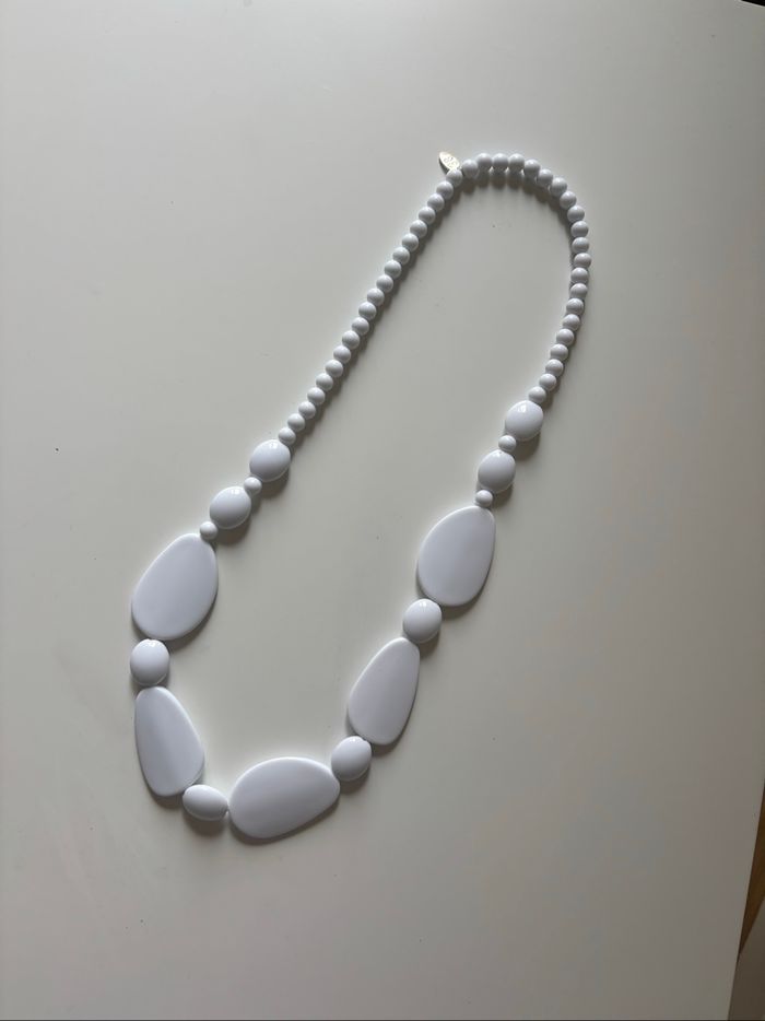 Collier blanc - photo numéro 4