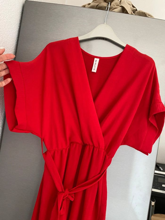 Combinaison été légère rouge New Collection - photo numéro 6