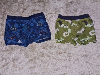 Lot boxer maillot de bain 12mois