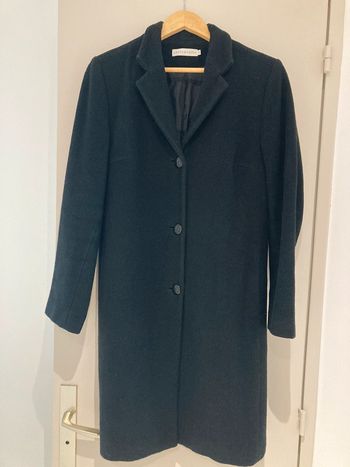 Manteau noir Cache cache