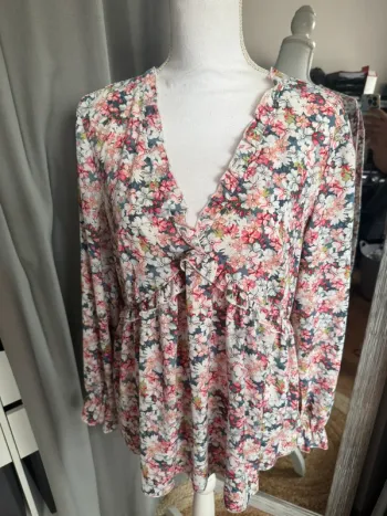 Blouse fleurie