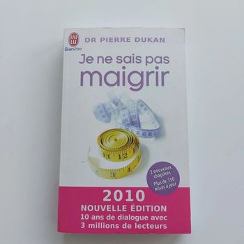 Livre - Je ne sais pas maigrir
