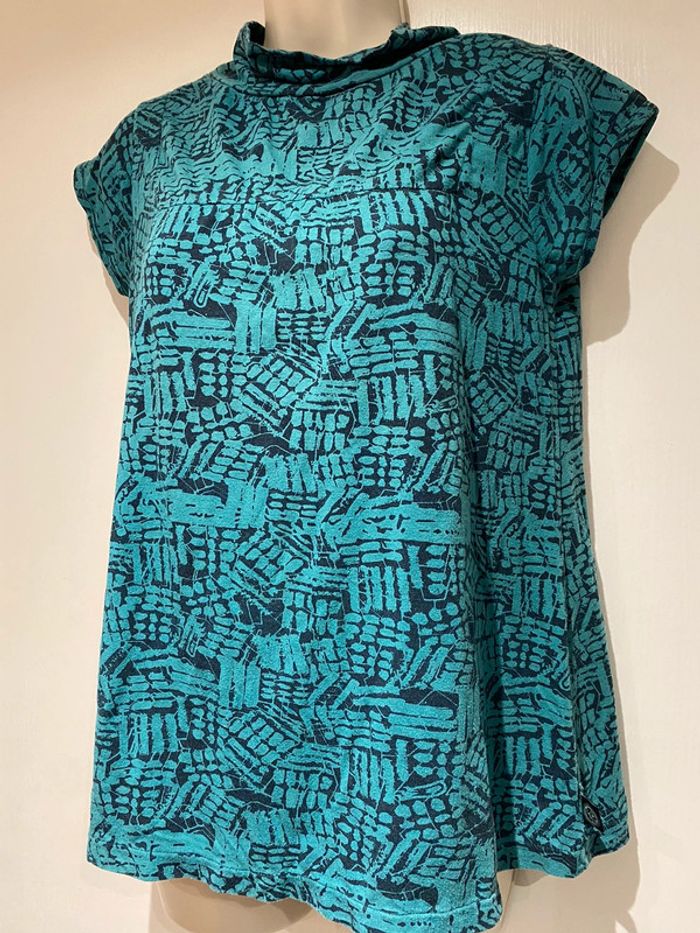 Kanabeach biologique blouse taille 36 bleu bleu canard - photo numéro 10