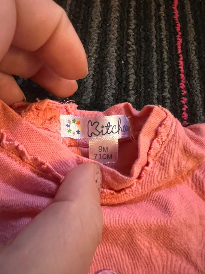 TEE shirt et pantalon Kiabi taille 9 mois - photo numéro 2