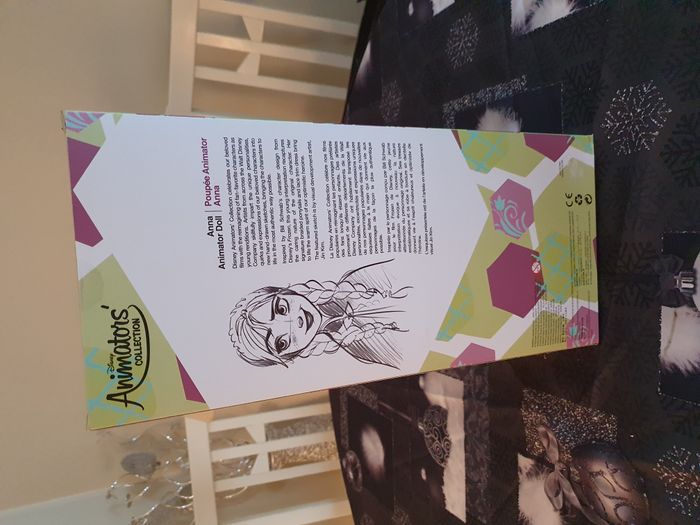 Poupée Disney Animators collection Anna neuve 38 cm - photo numéro 5