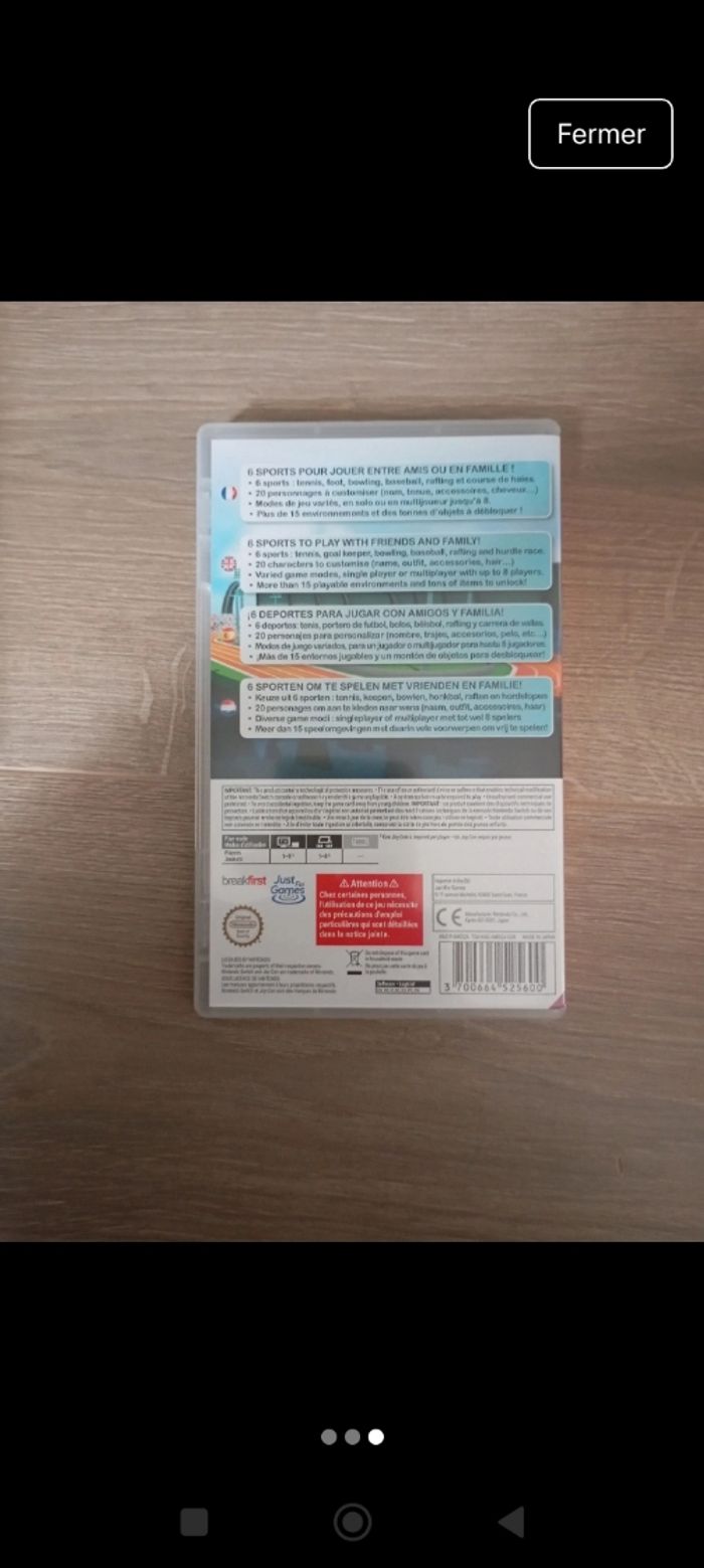 Jeux Switch - photo numéro 3