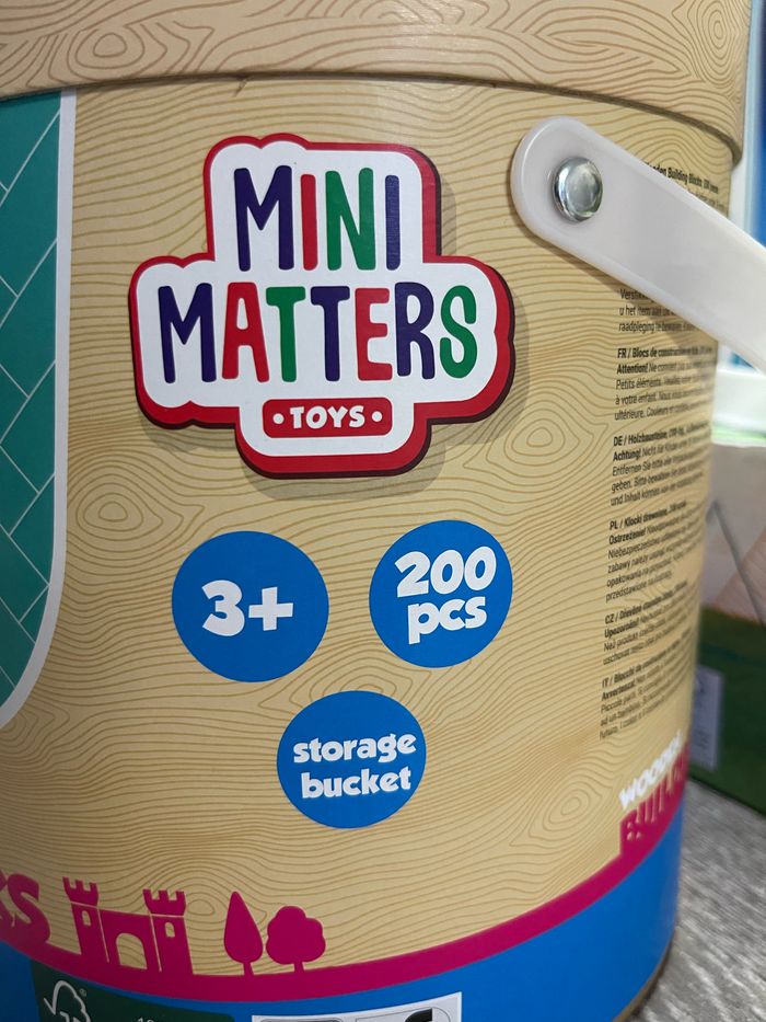 Jeu de construction en bois Mini Matters Toys Beebs