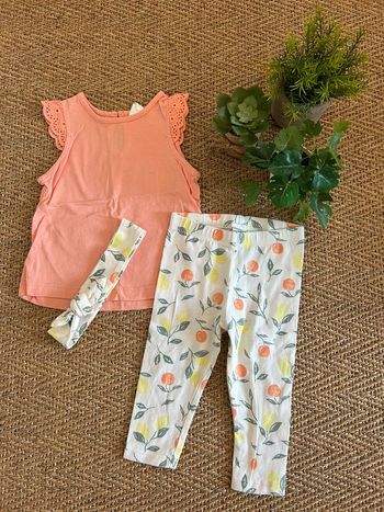 Ensemble H&M fille 9 mois