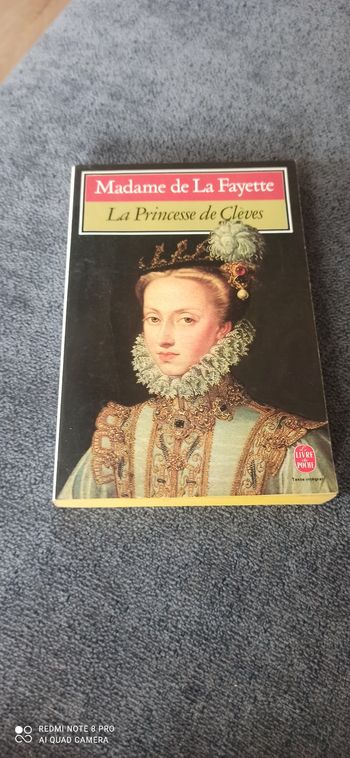 Livre la princesse  de cleves