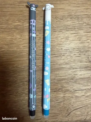 Lot de 2 stylos effaçables Sanrio