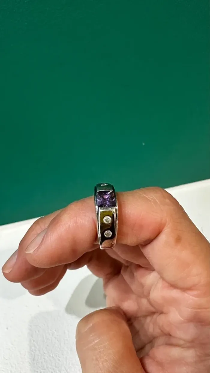 Bague argent