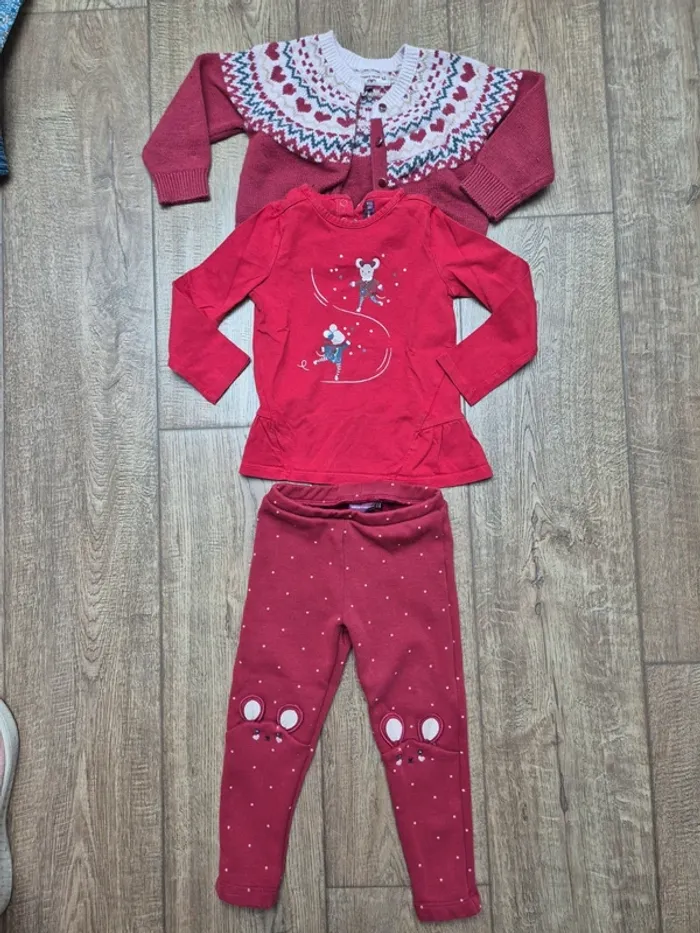 Ensemble sergent major 2 ans 92 cm