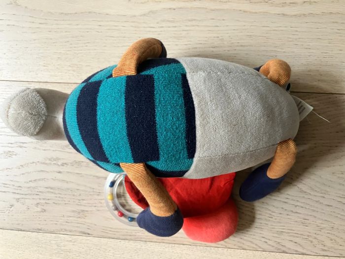 Doudou/peluche d’activité Âne des Zig Zag Moulin Roty - photo numéro 5