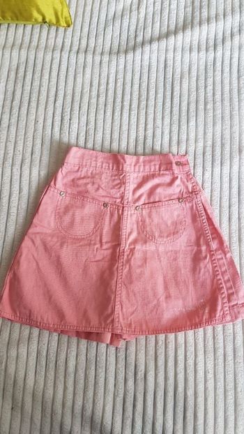 jupe short rose sergent major 7 ans