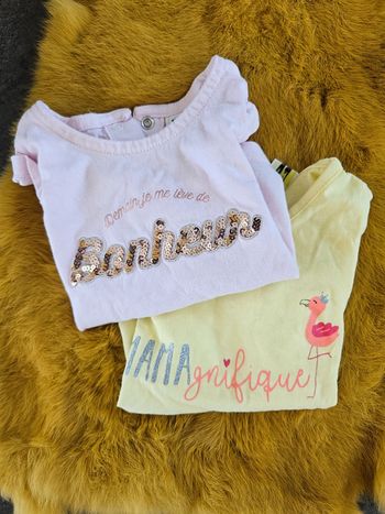 2 tee shirts