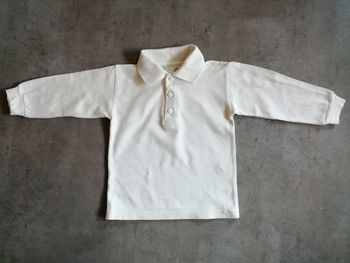 Polo écru Z 2/3 ans