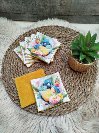 Lot de lingettes lavables