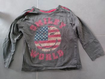 Tee shirts manches longues 4 ans 1€