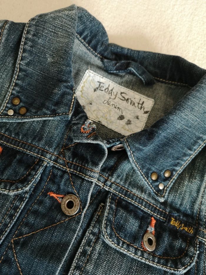 Veste jeans sans manches - photo numéro 2