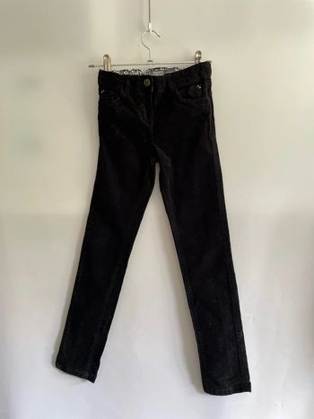 Pantalon velours noir 8 ans orchestra