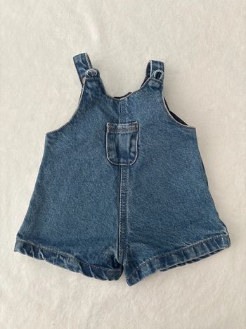 Salopette short 3 mois