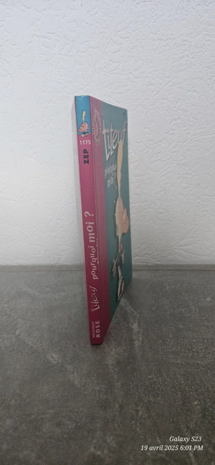 Bibliothèque rose - Titeuf - Pourquoi moi ? - photo numéro 2