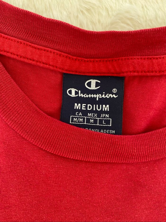 T-shirt Champion rouge taille M - photo numéro 4