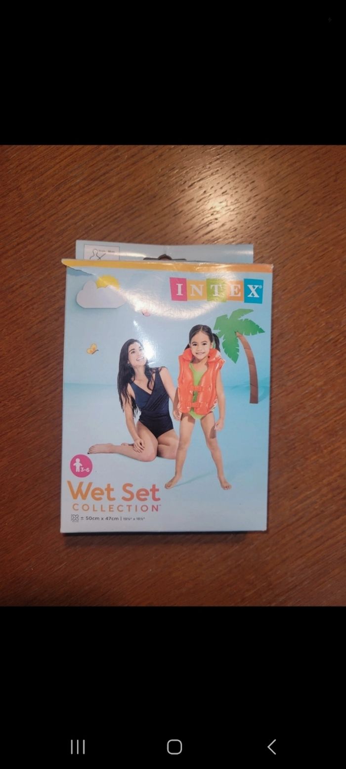 Gilet de natation Intex 3-6 ans
