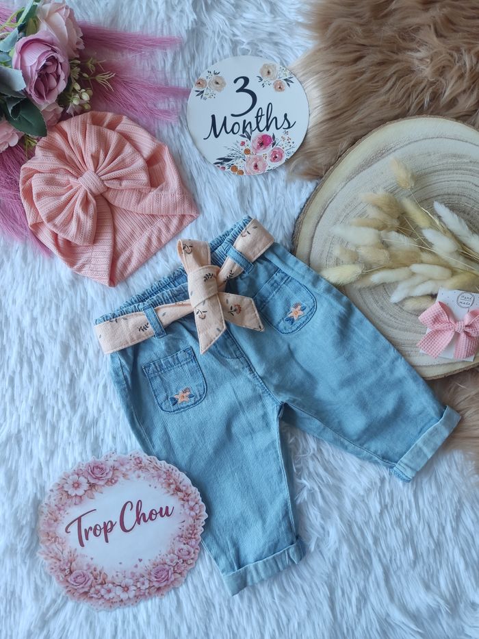 Ensemble été sergent major fille 3 mois 🎀 - photo numéro 7
