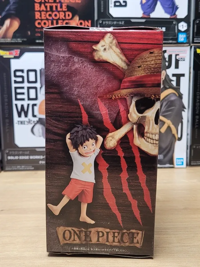 Figurine One Piece Red DXF The Grandline Series Monkey D. Luffy Enfant Banpresto Bandai Namco - photo numéro 4