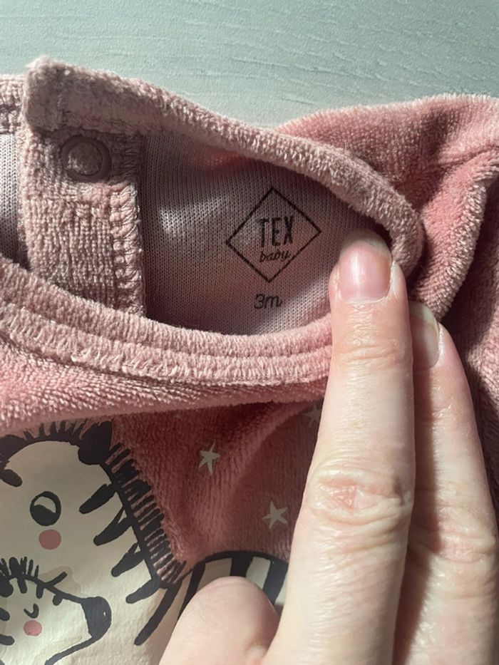 Lot de 2 pyjamas taille 3 mois - photo numéro 5