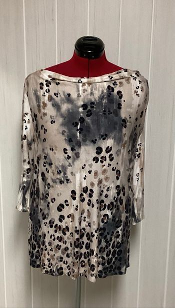 Blouse motifs tachetés 46