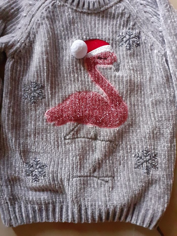 Pull de noel fille - photo numéro 2