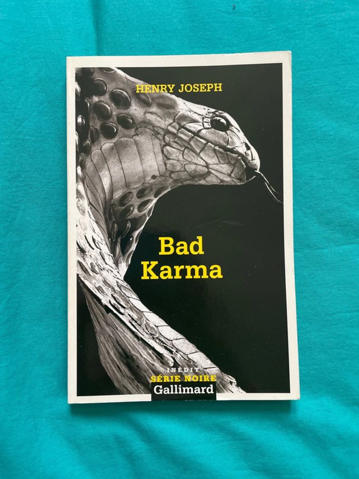 Bad Karma - Henry Joseph - Série Noire Gallimard