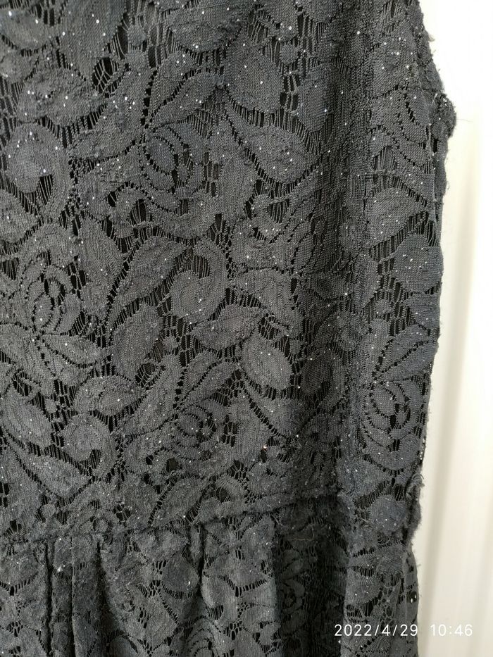 👗 Robe en dentelle noire 10 ans "Punkidz" - photo numéro 3
