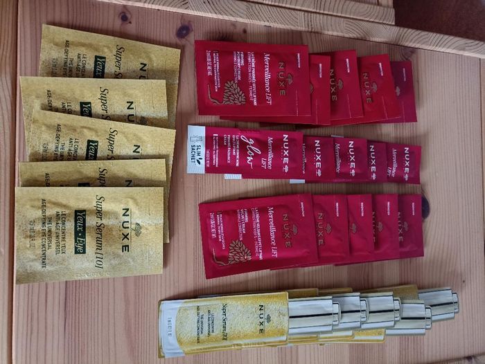 lot mini soin du visage rides marque nuxe