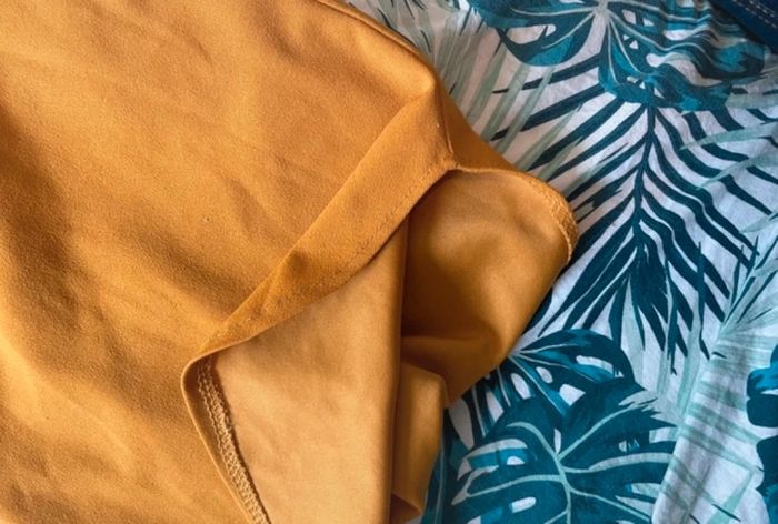 Veste chemise taille 38 couleur moutarde - photo numéro 9