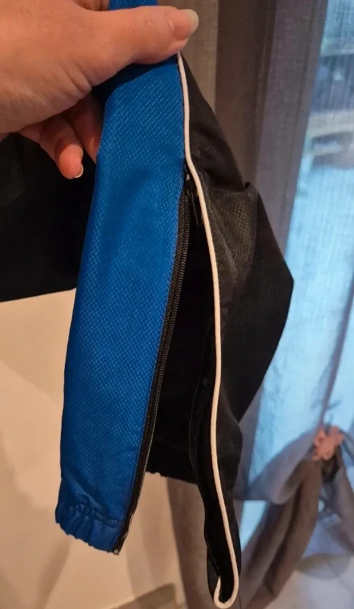 Jogging Sergio Tacchini – Noir & Bleu – Taille S - photo numéro 5