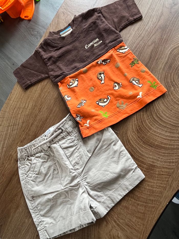 Ensemble été bébé garçon
